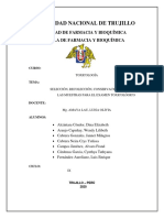 TOXICOLOGIA Informe 2 EXAMEN TOXICOLÓGICO PDF