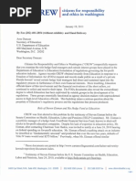 Download CREW Letter to Education Sec Arne Duncan Regarding Investor Manipulation 11911 by CREW SN47185678 doc pdf