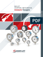 HAM-LET Industrial Pressure Gauge Selection Guide