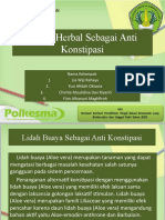 Terapi Herbal Anti Konstipasi