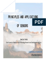 Principles and Applications Principles and Applications of Sensors