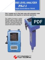 Fuji Noise Level Analyzer: For FUJI Digital Sound Detector FSB-8D