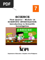 Science Grade 7 Modules PDF | PDF | Solution | Solubility