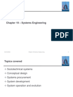 Chapter 19 Systems Engineering 1 26/11/2014