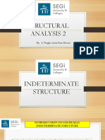 Lecture 2 - Indeterminate Structure - Ecs4323 PDF