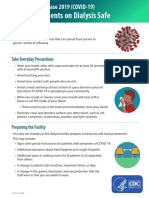 Keeping Patients On Dialysis Safe: What Is COVID-19?