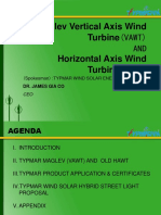 Maglev Vertical Axis Wind Turbine (VAWT) Horizontal Axis Wind Turbine (HAWT)