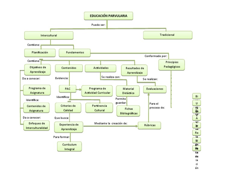 Mapa Conceptual | PDF | Plan de estudios | Teoría de la educación