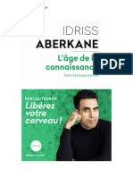 L'âge de La Connaissance - Idriss Aberkane