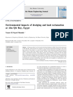 Environmental Impacts of Dredging and Land Reclamation 1-S2.0-S2090447911000712-Main