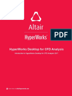 Introduction To Hyperworks Desktop For CFD Analysis 2017