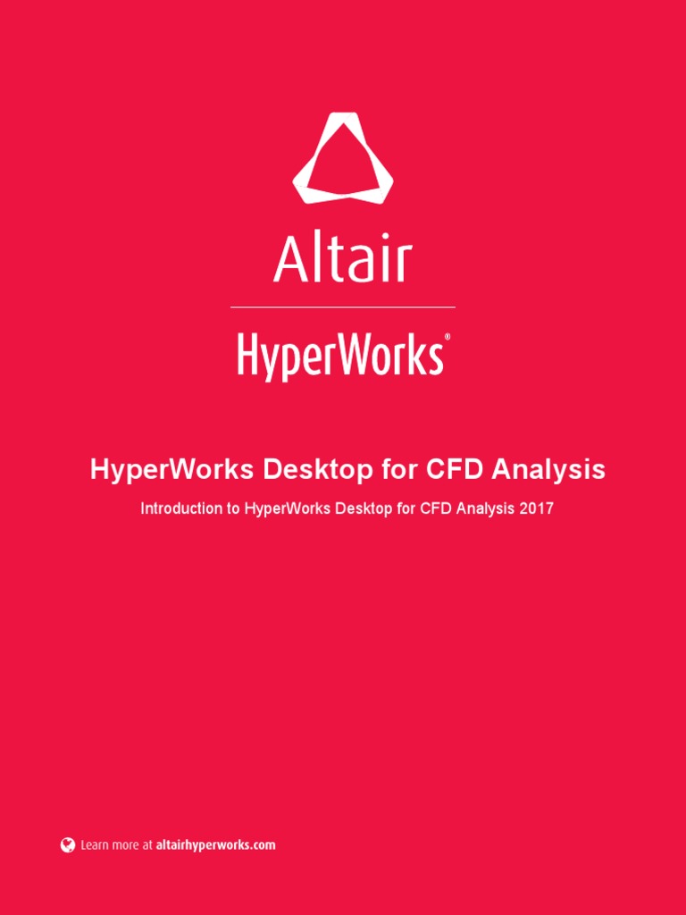 HyperWorks CFD Analysis Guide 2017 | PDF | Computational Fluid Dynamics ...