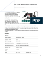 YIHUA-898D/898D+ Series Hot Air Rework Station With Soldering Iron