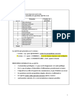 QCM1 Corrige. - Microbio Biologie Immunol PDF