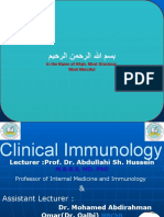 Clinical Immunology Lecture 2