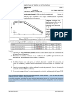 Examen final de Teoría de Estructuras: Cálculo gráfico de reacciones