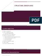 Organization Structure, Design and Change: Prof. Shreyashi Chakraborty BM 2019-21