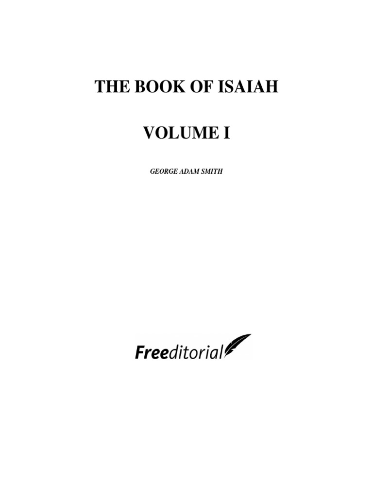 Summary of Isaiah Chapter One | PDF | Isaiah | Conscience