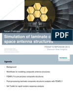 Simulation of Laminate Composite Space Antenna Structures: Sairam Prabhakar