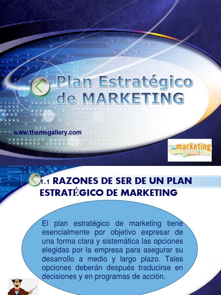 Plan Estrategico de Marketing | PDF | Marketing | Mercado (economía)