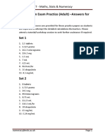 Drug Calculation - Answer Key - Children PDF