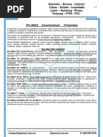 Propiedades y Tipos de Nylamid | PDF | Materiales | Ingeniería mecánica