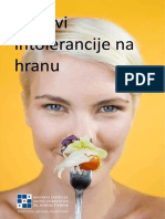 Testovi Intolerancije Na Hranu-2019 PDF