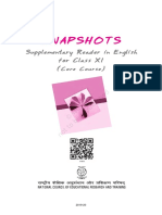 English Snapshots Supplementary Reader Class 11