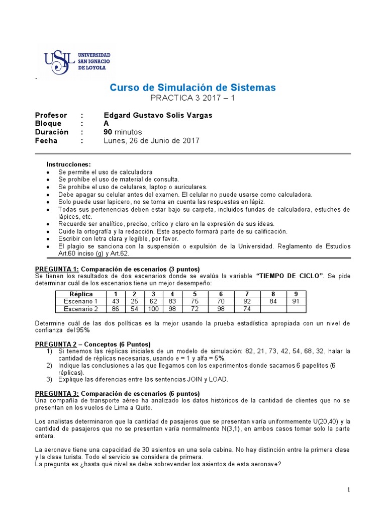 Practica 3 Sim 2017 1 Bloque A | Descargar gratis PDF | Transporte ...