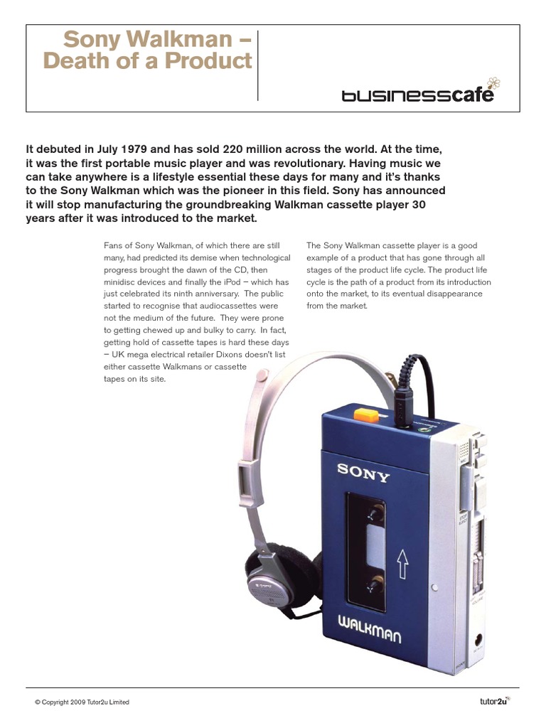 PLC Sonywalkman PDF Sony Storage Media