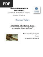 Direito da Cultura 2011