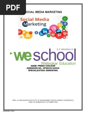 SOCIAL MEDIA MARKETING