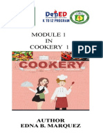 IN Cookery 1: Author Edna B. Marquez