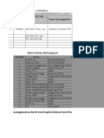 Contoh Pengisian Data Pemohon Excel Resertifikasi