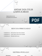 Pengantar Tata Tulis-PERTEMUAN 1