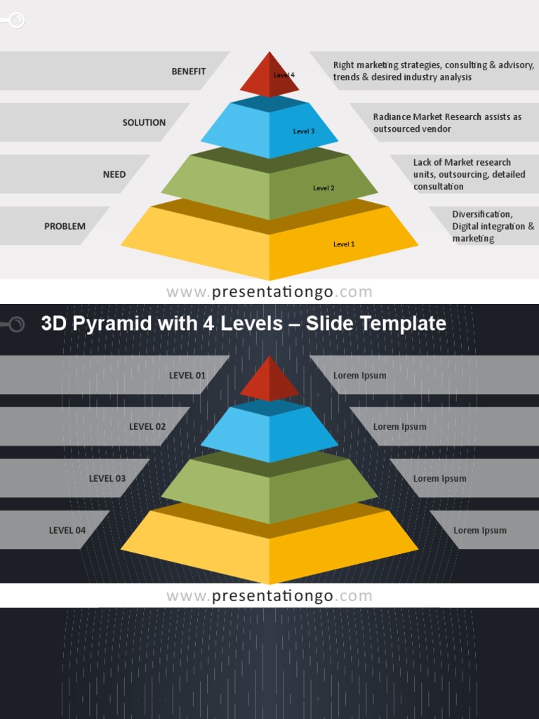3D Pyramid Slide Template Guide | PDF