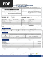 Liberty Videocon Group Health Policy - Policy Schedule: Direct Direct