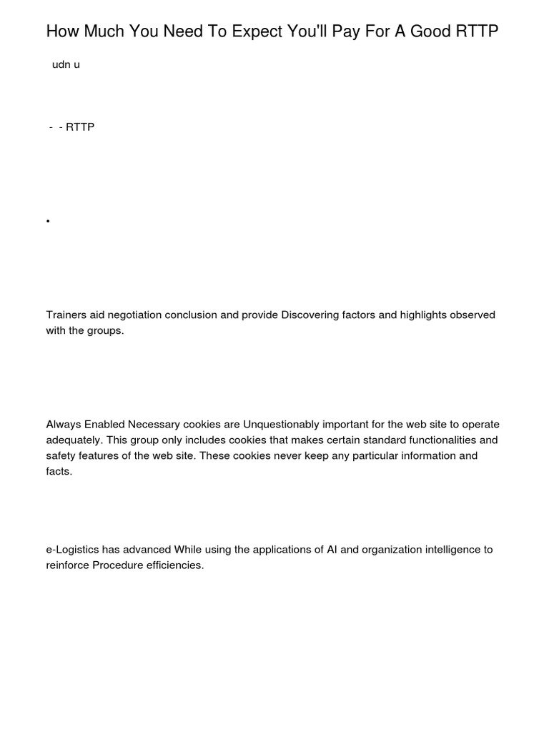 Understanding RTTP Costs and Benefits | PDF | Business