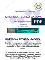 Kineticka Teorija Gasova FH Principi