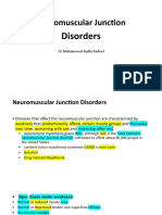Neuromuscular Junction Disorders - 1
