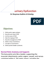 Lec.18 Genitourinary dysfunction