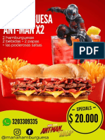 Menu Mana Hamburguesas PDF