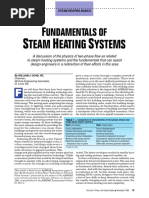 Fundamentals of Steam Heating Systems