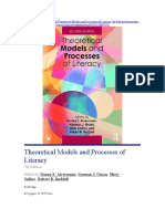 Theoretical Models and Processes of Literacy: Unrau-Sailors-Ruddell/p/book/9781138087279