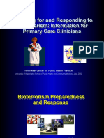 Bioterrorism Preparedness for Primary Care Clinicians