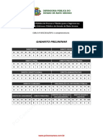 DPE-MT 2016 (UFMT) - Gabarito