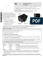 Uni-I/O™ Wide Modules: Installation Guide Uis-Wcb2