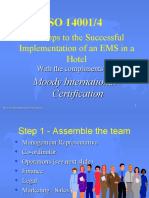 15 Steps To The Successful Implementation of An EMS in A Hotel