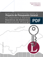 Honduras - Analisis Del pp2020hn - Documento