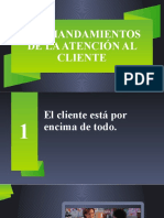 Los Mandamientos Del Servicio Al Cliente